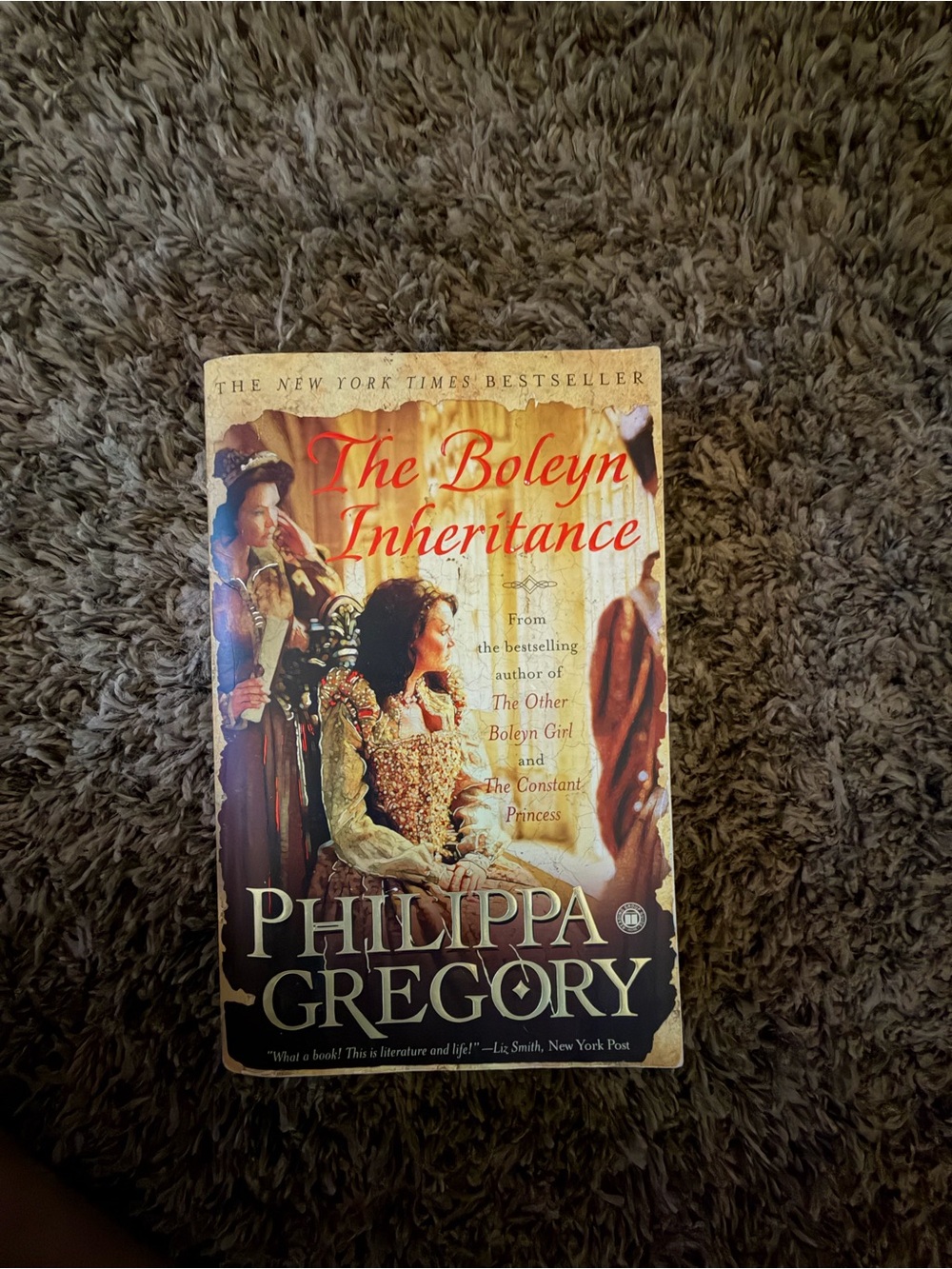 The Boleyn Inheritance by Philippa Gregory - Beige/Gold Cover